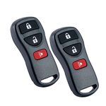 New Keyless Entry Remote Key Fob Clicker Transmitter for Nissan Frontier Armada Murano Pathfinder Quest Sentra Titan Versa Xterra/Infiniti QX4 FX35 FX45 KBRASTU15,by AUTOKEYMAX (Pair)