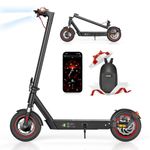 iScooter i10Plus/i10Max Fast Electric Scooter Adults, 50/80 KM Range, Support APP One-click Lock, Dual Suspension, 3 Braking Systems & Turn Signals, 120KG Capacity