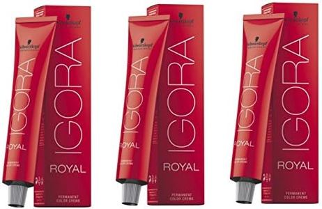 Schwarzkopf - Set di tinture per capelli Igora Royal 9–98, 3 x 60 ml
