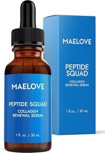 MAELOVE Peptide Squad Collagen Renewal Serum, Anti-Aging Serum for Face with Copper Peptides, Argireline, and Matrixyl 3000, Hydrating Peptide Serum for Wrinkles, Fine Lines, and Skin Elasticity