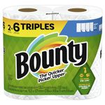 Select-A-Size Paper Towel, White, 2 Triple Rolls = 6 Regular Rolls, 2 Count