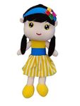 Lil'ted Fabric Cute Soft Stuffed Doll Toy for Kids for Birthday Gift (Sofia Doll,Yellow 58 CM)