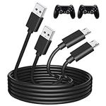 Yunshyber Micro USB Cable, Android Charging Cable 2Pack 3FT Fast Charging Speed Micro USB Charger Cable, Compatible with Samsung HTC, Sony, Galaxy, LG, PS4, Android Moto Micro Phone and Others