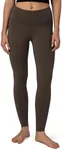 Colorfulkoala Women's Dreamlux High Waisted Workout Leggings 28" Inseam Full Length Yoga Pants(XXL, Espresso)