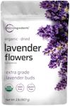 Organic Lavender Flowers, Dried, Ra