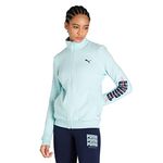 Puma Women WMN Graphic Jacket III,Blue -X-Small