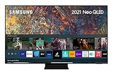 Samsung 55 Inch QN95A Neo QLED 4K Smart TV (2021) - 4K UHD Smart TV With Alexa Built In, Slim One Connect Design & Anti-Reflection Screen, 3D Motion Tracking Audio, Streaming & Gaming – QE55QN95AATXXU