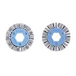 CARL 15052 Bidex 1 Deckle/1 Victorian Blade Set for Personal/Professional Rotary Trimmers - Blue