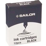 Sailor Jentle Black Ink Cartridge