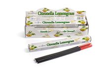 Stamford INC 37316 Citronella & Lemongrass Incense, 20 Sticks x 6 Packs, One Size