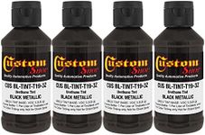 Custom Coat 3 Ounce (Black Metallic Color) Urethane Tint Concentrate for Tinting Truck Bed Liner Coatings (Pack of 4) - Proportioned for Use in Most Tintable Bedliner and Epoxy Resins