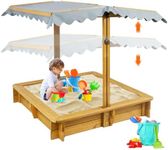 PetsCosset Sandbox with Cover, Sand