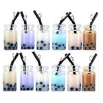 EXCEART 12 Pcs DIY Crafts Resin Accessories Lovely Decoration Pendant Food Resin Charms for DIY Jewelry Keychain Earring Making Gift Decoration (Mixed Color)