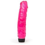 Lovehoney Vibrating Dildo - 8 Inch Realistic Dildos - Multispeed Sex Toy for Women and Couples - Pink - Waterproof