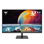 KTC 32 Inch 2K Computer Monitor, IPS 1440p Monitor with Ultra-Thin Bezels, HDR10, Freesync/G-sync, HDMI/DP Ports, Tilt Adjustable, Eyecare, Ideal for Business, Office, and Casual Gaming