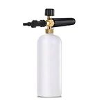 Stone Banks Snow Foam Lance for Bosch Aquatak120 130 125 Foam Cannon Adjustable soap Sprayer Nozzle Foam Bottle 1L, Foa m Gun for Pressure Washer