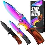 Pocket Knife - Rainbow Folding Kniv