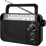 Retekess TR604 AM FM Radio, Battery