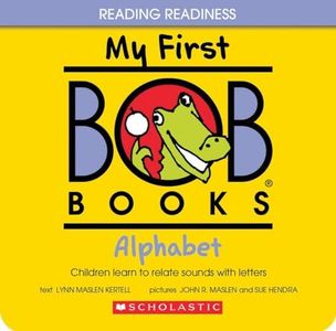 My First Bob Books - Alphabet Box Set | Phonics, Letter sounds, Ages 3 and up, Pre-K (Reading Readiness)