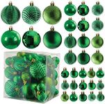Green Christmas Ball Ornaments for 