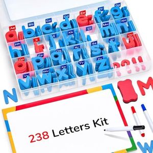 Magnetic Letters Kit (English Letters(238PCS*10Packs))