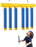Reaction Time Training Toy,Falling Sticks Game,Catching Sticks Game,Drop Sticks Game,Upgrade Reflex Challenge Game,Hand Eye Coordination Training Toy for Kids and Adults(Yellow) 1