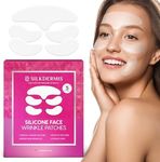 SILKDERMIS Silicone Face Patches and Reusable Eye Patches 5pcs