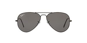 Ray-Ban Unisex Polarized Grey Lens Pilot Sunglasses - 0RB3025002/4858