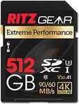 Ritz Gear 512GB High-Speed SDXC UHS