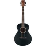 Washburn Apprentice Series 6 String Acoustic Guitar, Right, Black Matte (AGM5BMK-A)