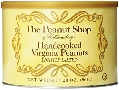 The Peanut Shop of Williamsburg Handcooked Virginia Peanuts, Lightly Salted, 20 Ounce