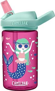 CAMELBAK Eddy+ Kids Sirènes et narvals, 414 ml, rose/vert