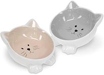 Navaris Cat Bowls with Ears - 2 Pac