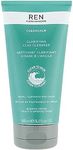 REN Clean Skincare Clearcalm Clarifying Clay Cleanser, Cleanse, Calm and Comfort Breakout-Prone Skin, With Kaolin Clay & Willow Bark, 150 ml