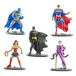 DC Justice League Collectible 2" High Figures, Set of 5