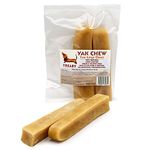 Treaby Himalayan Yak Chews for Dogs & Puppies 2Pk – Yak Milk Chews Dental Stick – Healthy Natural Dog Treats for Teeth & Bones Long Lasting Dog Treats
