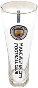 Manchester City FC Tall Beer Glass