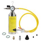 AC Flush Kit Pressure Regulating&Relief Valve AC Cleaner Real-time Monitoring Pressure Gauge AC Cleaning Kit with Spray Head & Hook & 3.5FT Hose&Fitting for Air Conditioner Pipe, Condenser, Evaporator