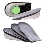 Height Increase Insole Shoe Insoles for Men Women, Heel Insole Invisible Shoe Lift Inserts, Heel Cushion Pads High Arch Heel Orthotic Support Insoles for Leg Length Discrepancies, Heel Pain