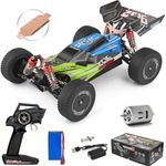 GoolRC Wltoys RC Car Remote Control Car XKS 144001 RC Car 60km/h High Speed 1/14 2.4GHz RC Buggy 4WD Racing Off-Road RTR Drift Car for Kids & Adults (Green)