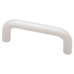 Brainerd P604AAV-W-C7 3-Inch Plastic Kitchen or Furniture Cabinet Hardware Drawer Handle Wire Pull, White