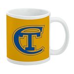 GRAPHICS & MORE New York City College of Technology Secondary Logo Ceramic Coffee Mug, Novelty Gift Mugs for Coffee, Tea and Hot Drinks, 11oz, White