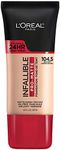 L'Oreal Paris Makeup Infallible Pro-Matte Liquid Longwear Foundation, Nude Buff 104.5, 1 fl; oz.