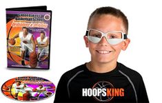 HoopsKing Ganon Baker Basketball Dribbling and Driving DVD and Goggles