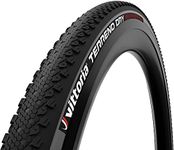 Vittoria Terreno Dry Bike Tires for Gravel and Dry Terrain Conditions - Cyclocross Terreno Dry G2.0 Tubeless TNT Tire (700x 35c)