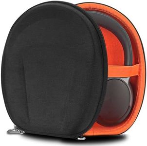 Geekria Shield Headphones Case Compatible with Bose QC, QCUltra, QC45, 700, QC35Gaming, QC35II, QC35, QC25 Case, Replacement Protective Hard Shell Travel Carrying Bag with Cable Storage (Black)