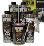 Raptor Liner Tintable Bedliner Kit with Spray Gun and Decals (4L)