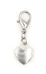 It's All About...You! Small Solid Heart Clip on Charm Perfect for Necklaces and Bracelets 98N