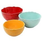 The Pioneer Woman Floral Burst Serving Mixing Bowls 3 Piece Set