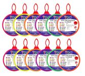 TDO Toilet Bathroom Air Freshener Flowers block Rose, Jasmine,Lemon, Mogra,Sandal, Lavender Fragrances Pantry, Bathroom, Toilet, Wardrobe, wash Basin Pack Of 12 Each 60 Gram